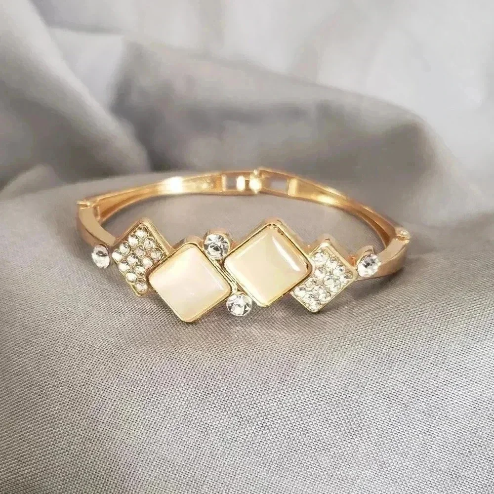 Goldtone Crystal Bracelet